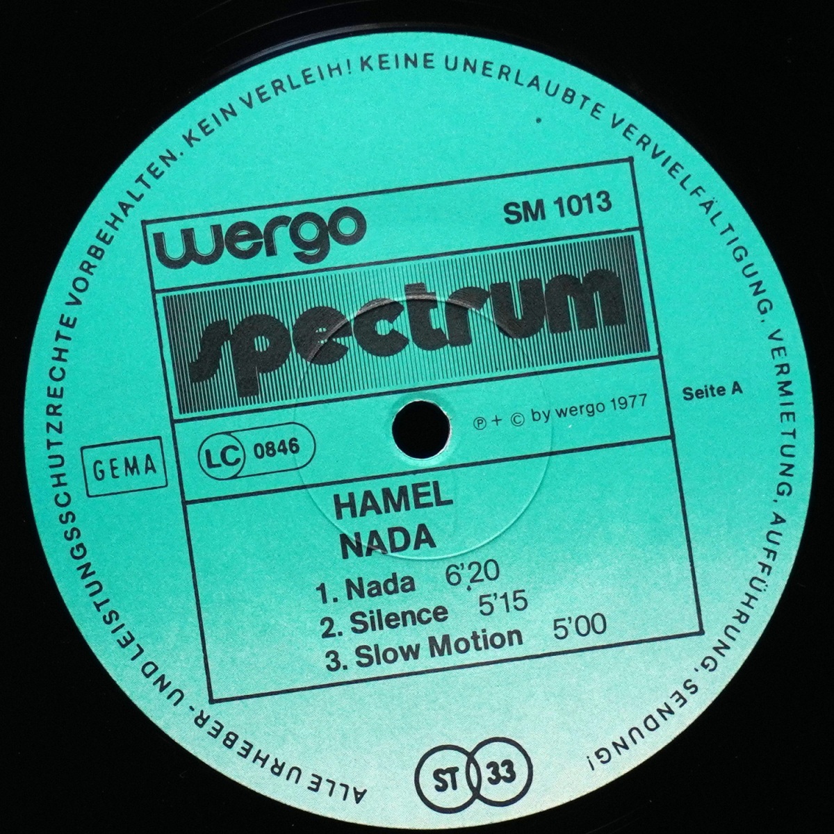 LP Peter Michael Hamel — Nada фото 2