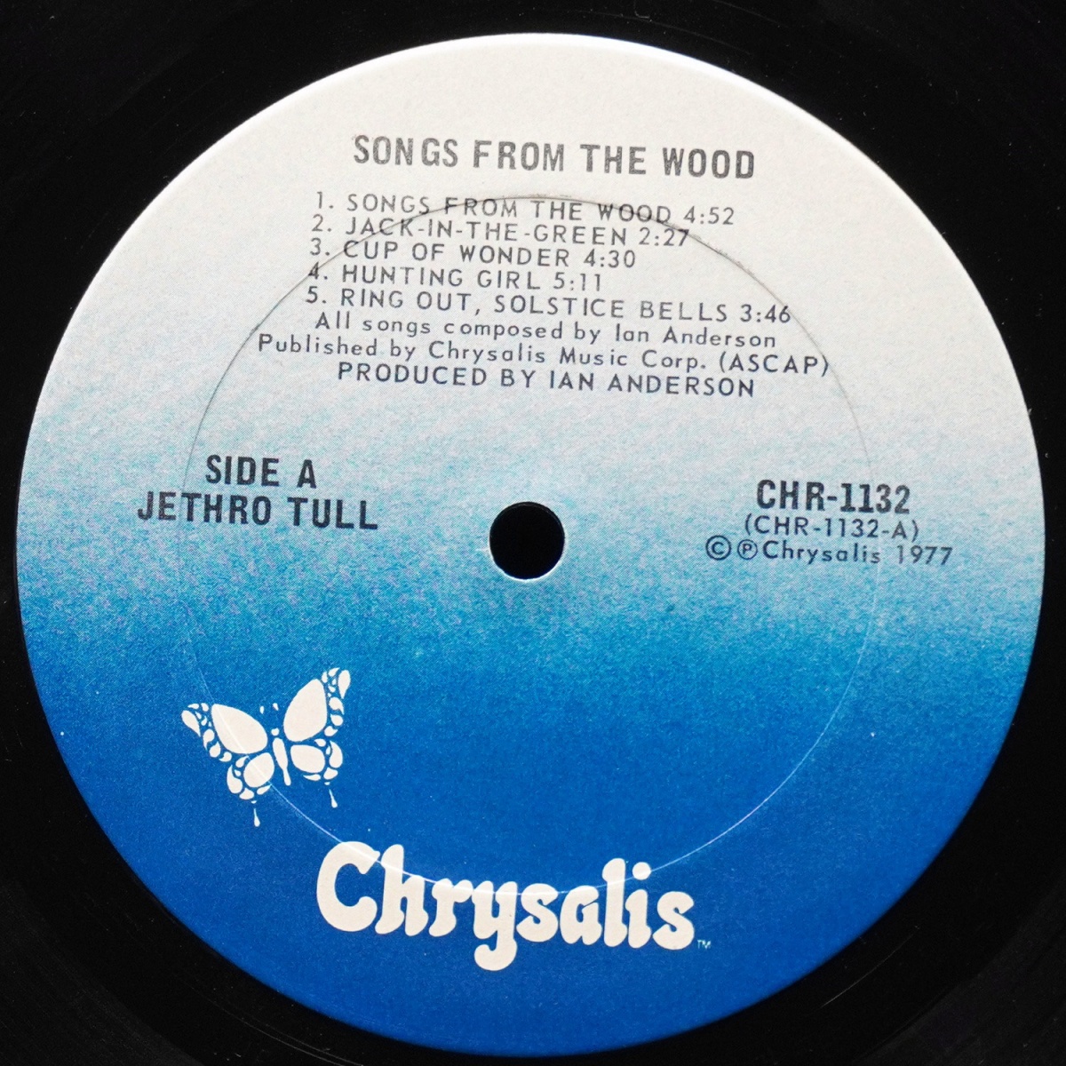 LP Jethro Tull — Songs From The Wood фото 3