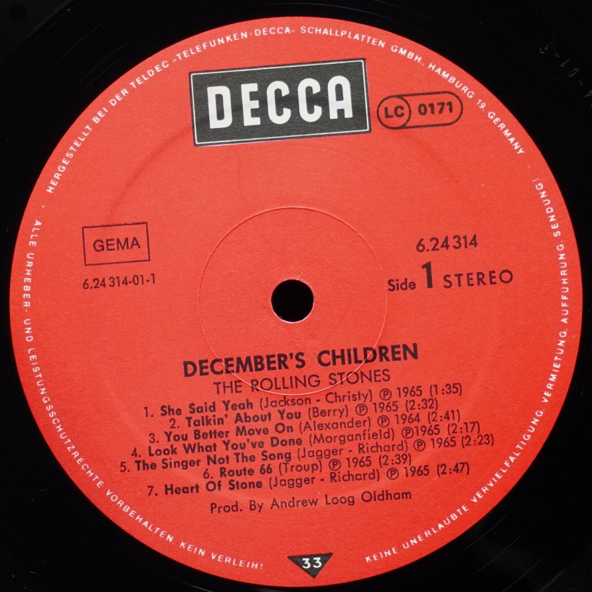 LP Rolling Stones — December's Children (And Everybody's) фото 3