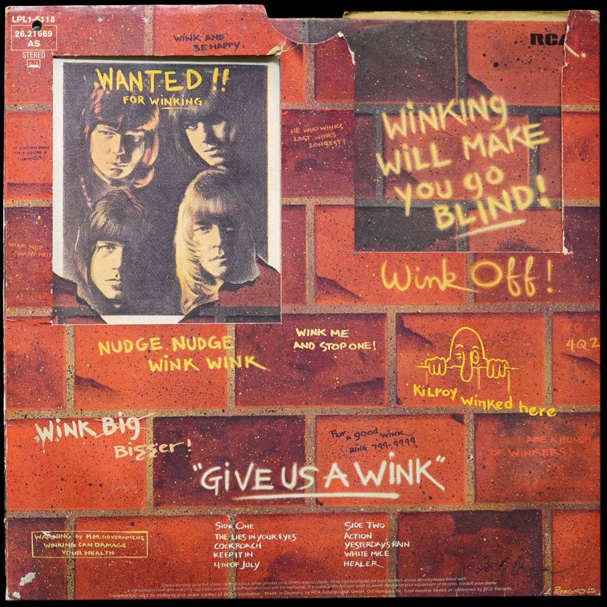 LP Sweet — Give Us A Wink! фото 3