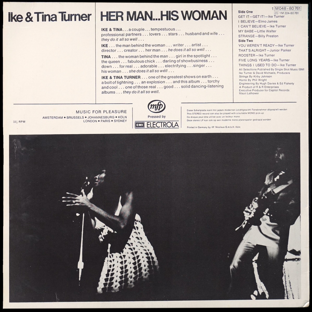 LP Ike & Tina Turner — Her Man... His Woman фото 2