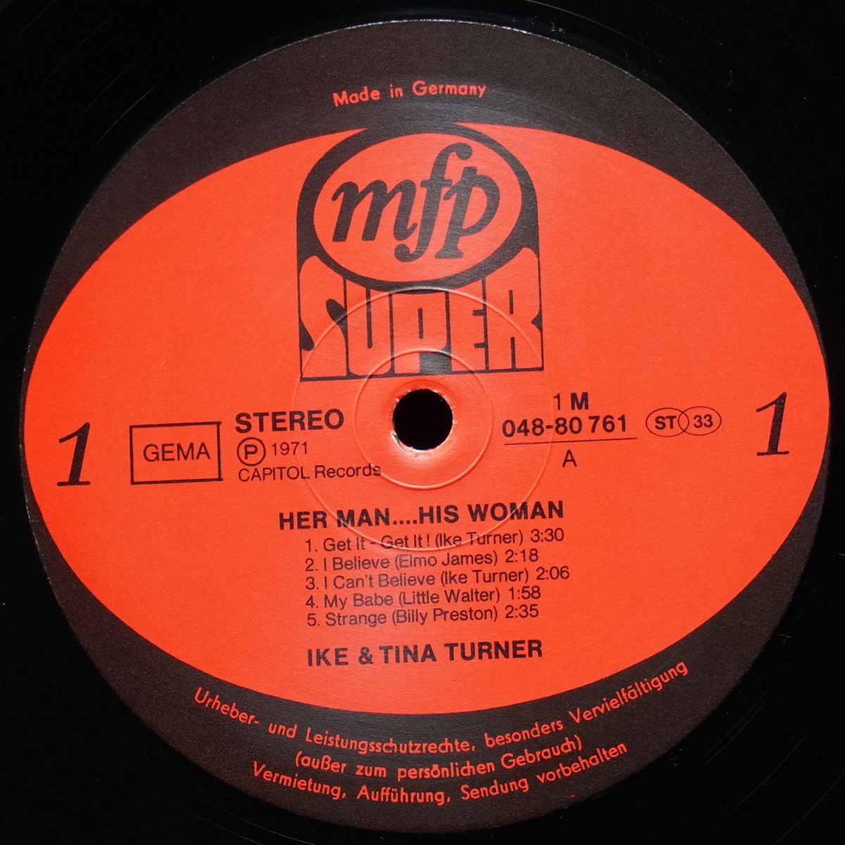 LP Ike & Tina Turner — Her Man... His Woman фото 3