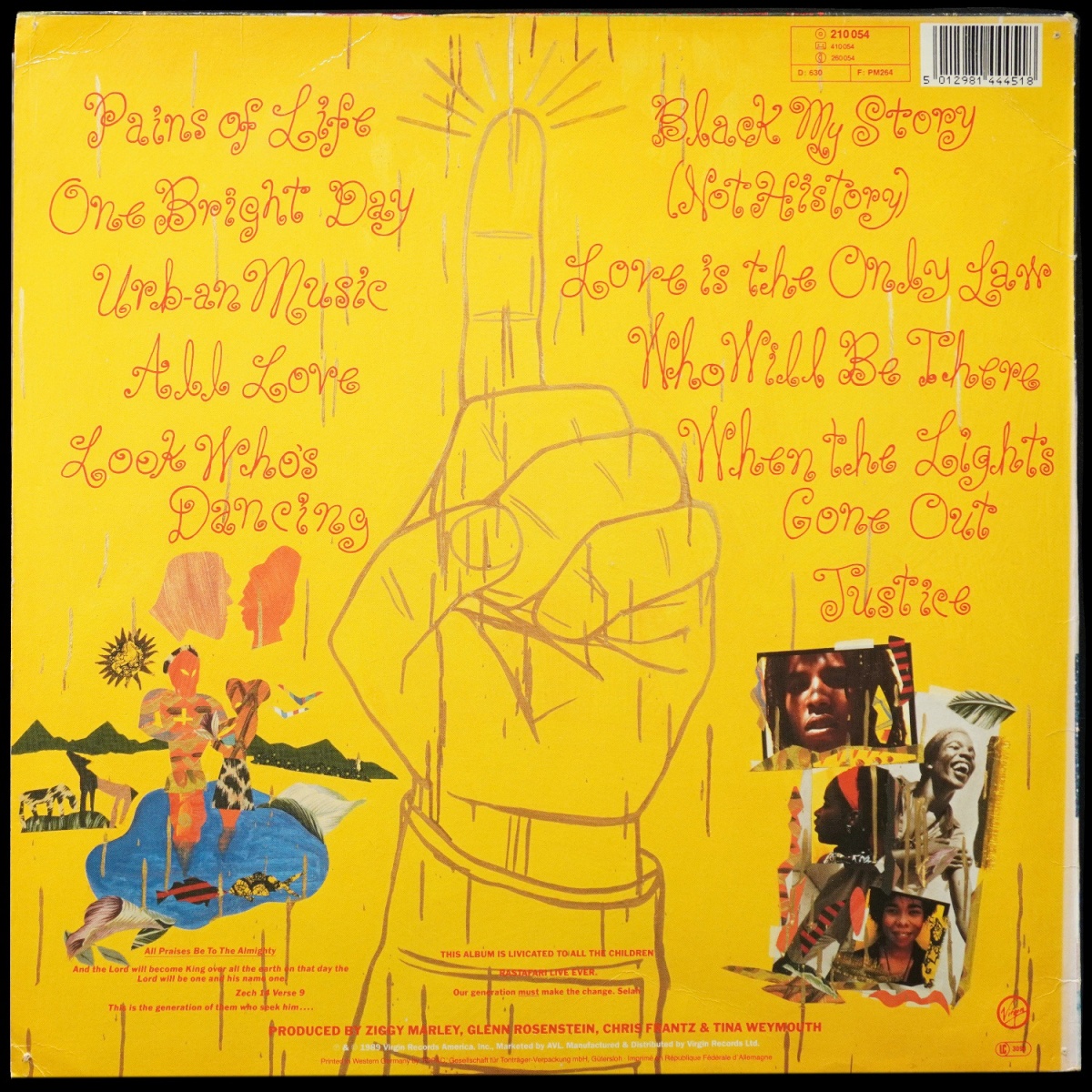 LP Ziggy Marley — One Bright Day фото 3