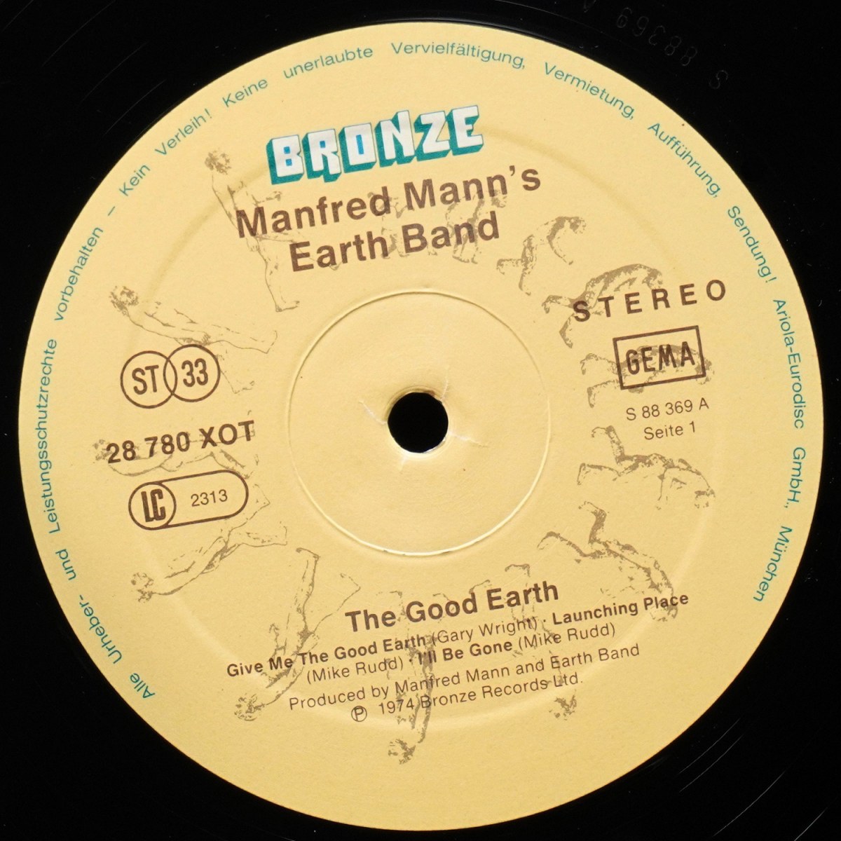 LP Manfred Mann's Earth Band — Good Earth фото 2