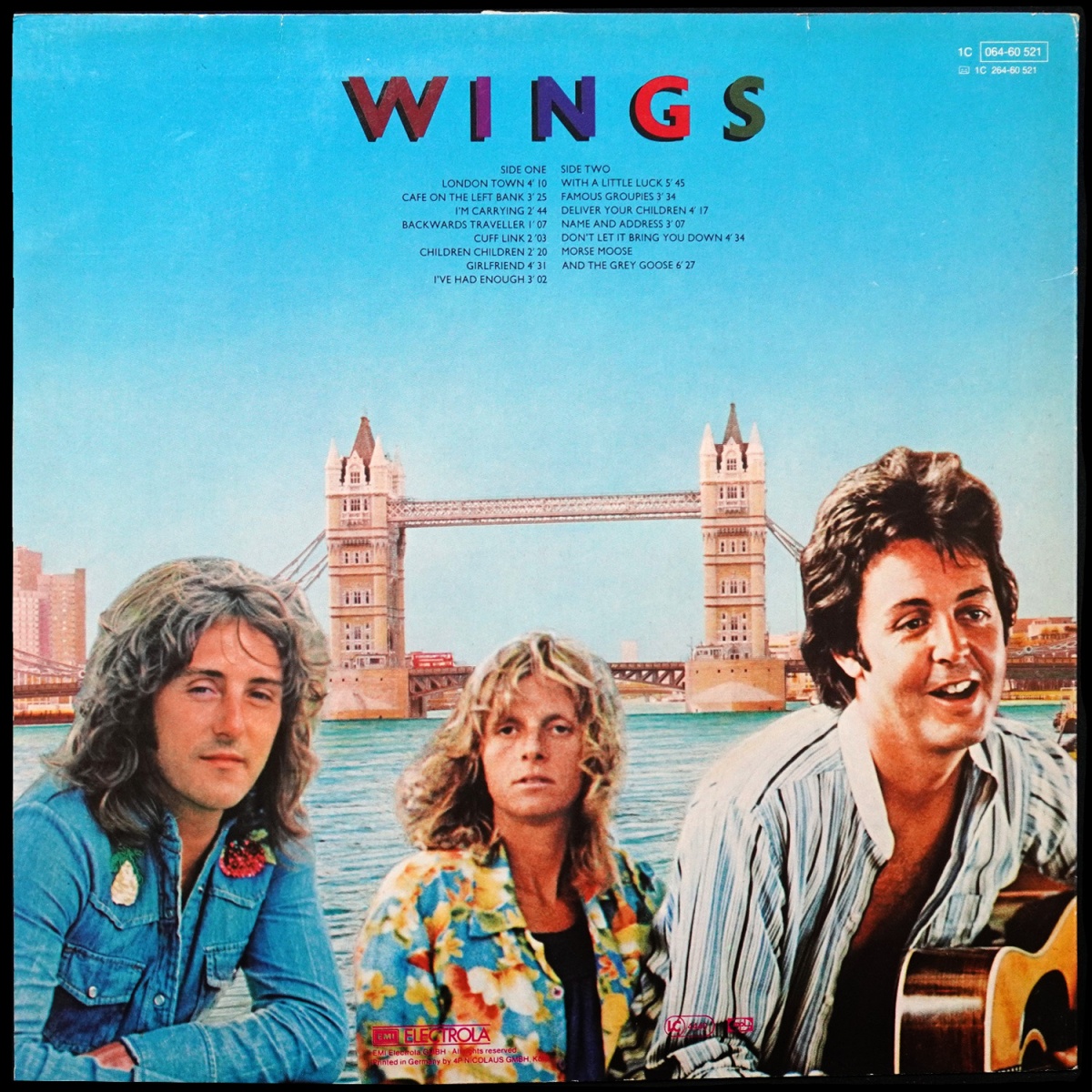 LP Wings — London Town фото 2