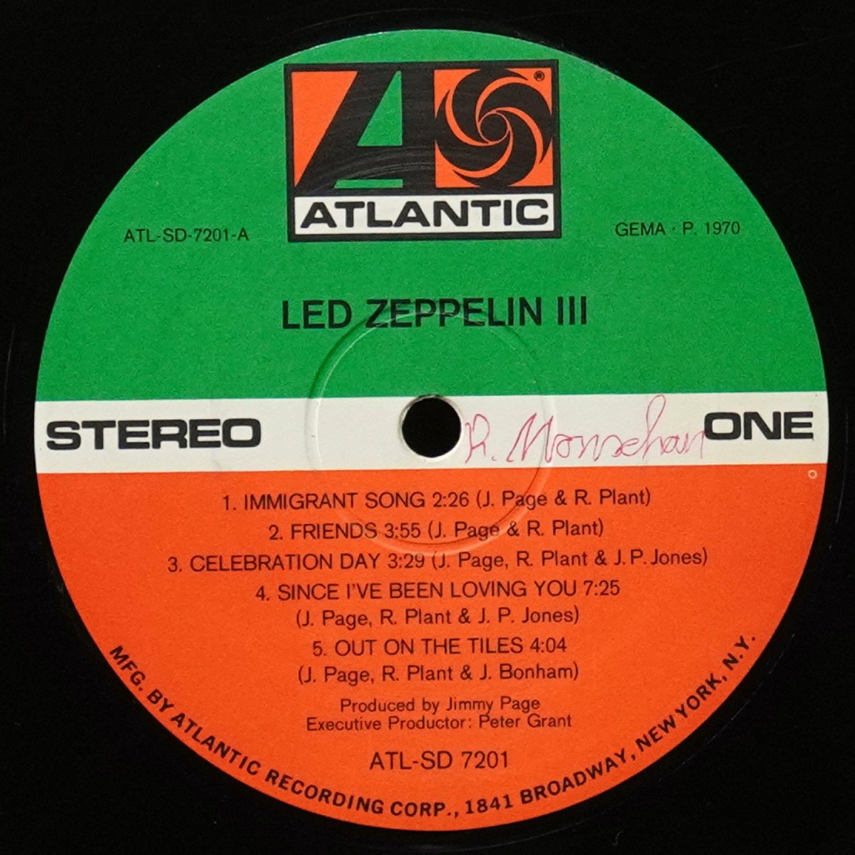 LP Led Zeppelin — Led Zeppelin III фото 3