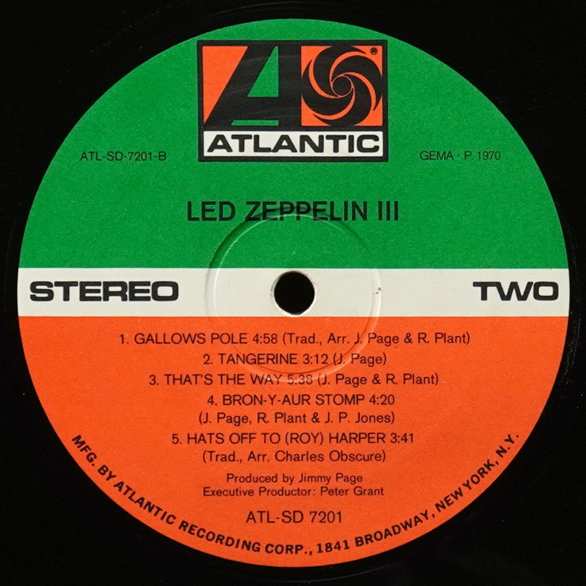 LP Led Zeppelin — Led Zeppelin III фото 4