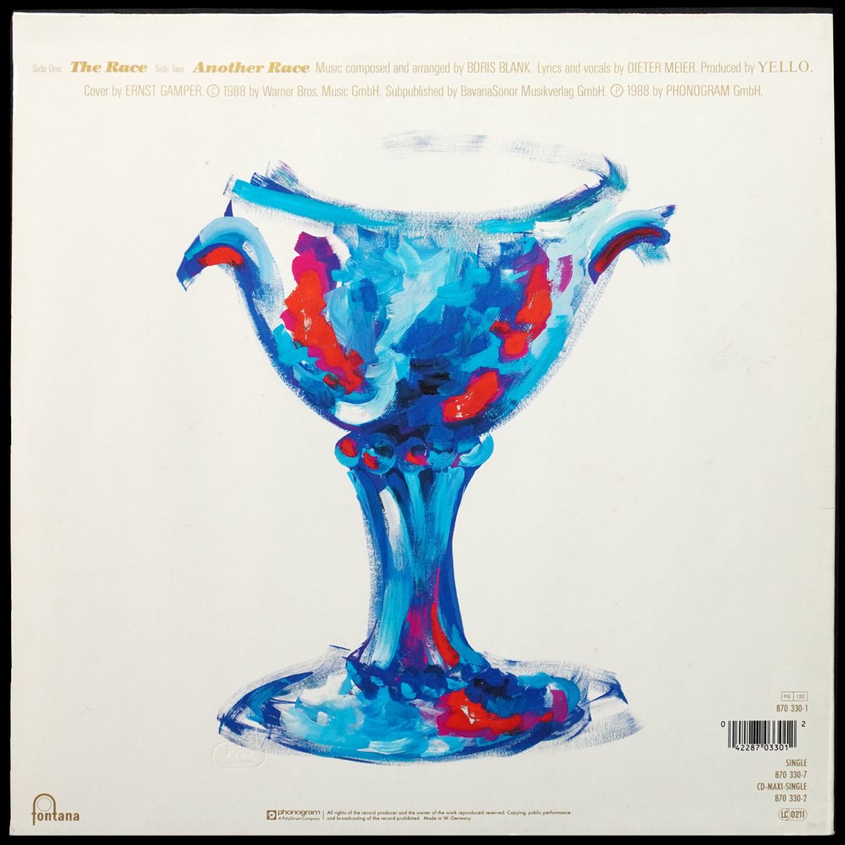 LP Yello — Race (макси сингл) фото 2