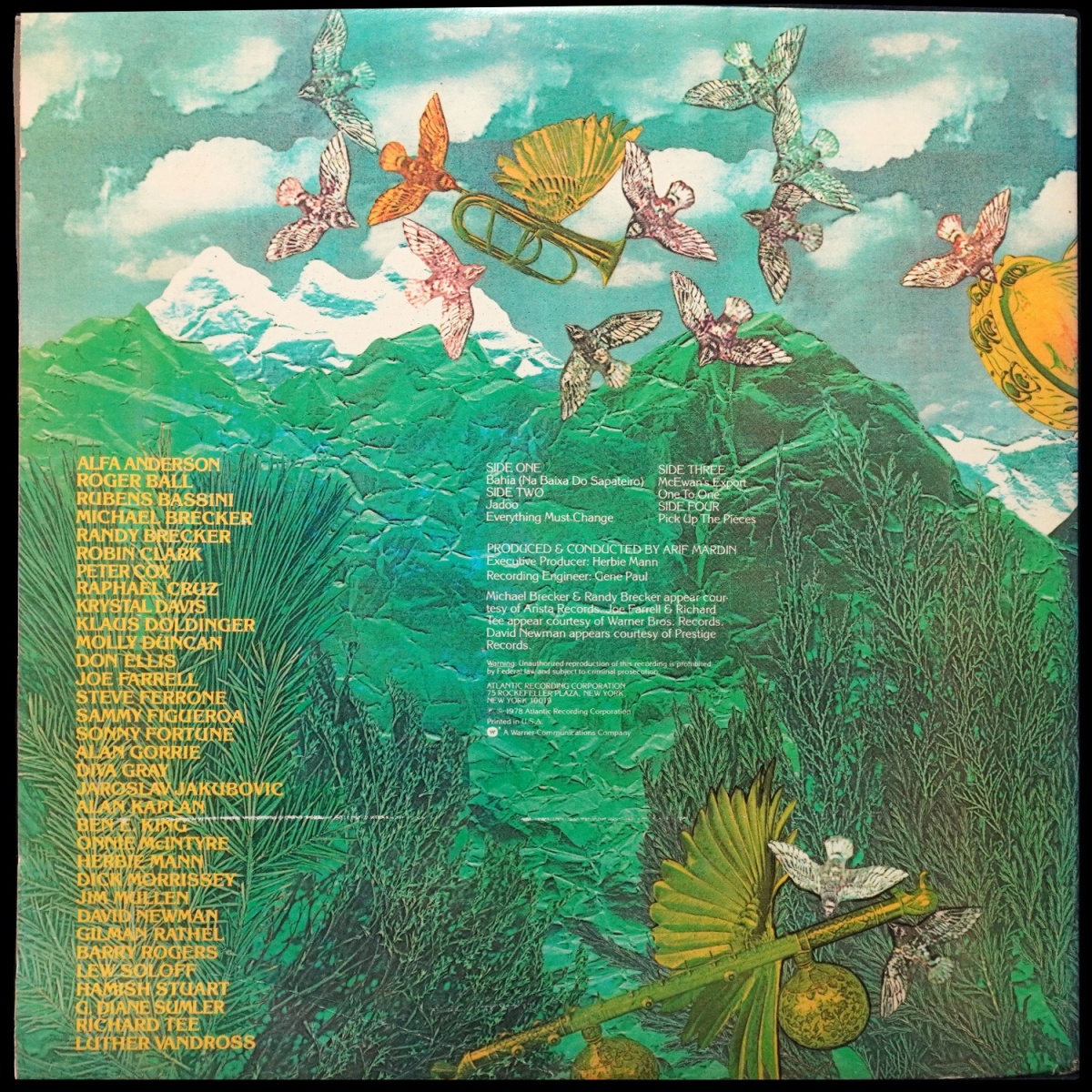 LP Atlantic Family — Live At Montreux (2LP) фото 2