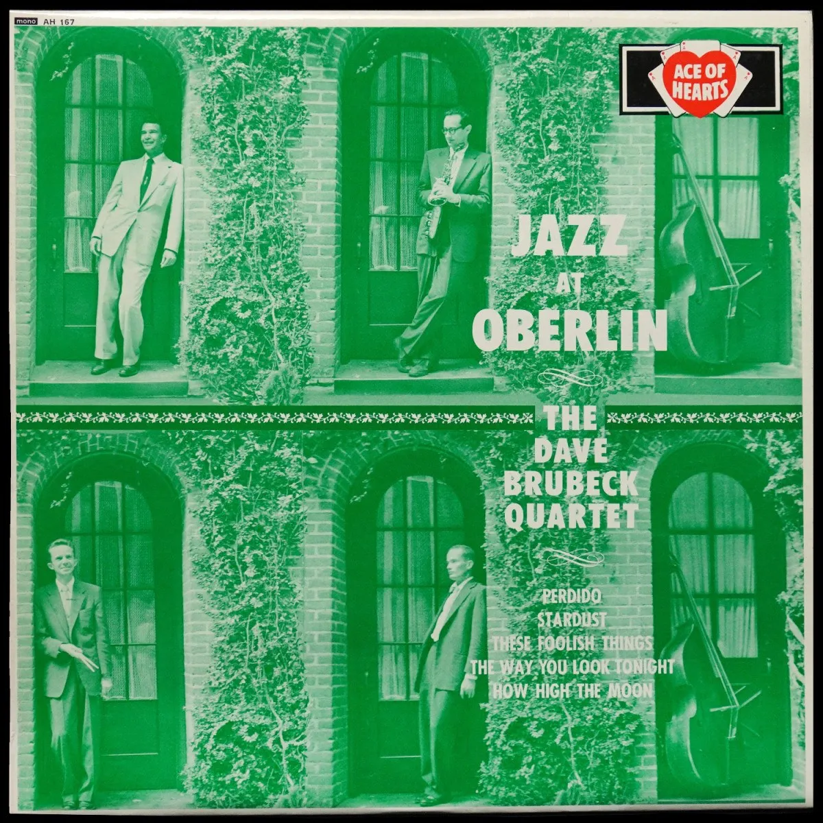 LP Dave Brubeck Quartet — Jazz At Oberlin (моно) фото