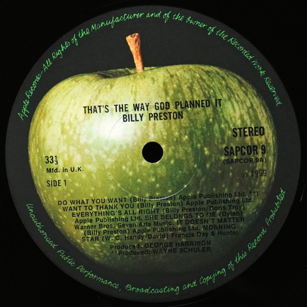 LP Billy Preston — That's The Way God Planned It фото 2