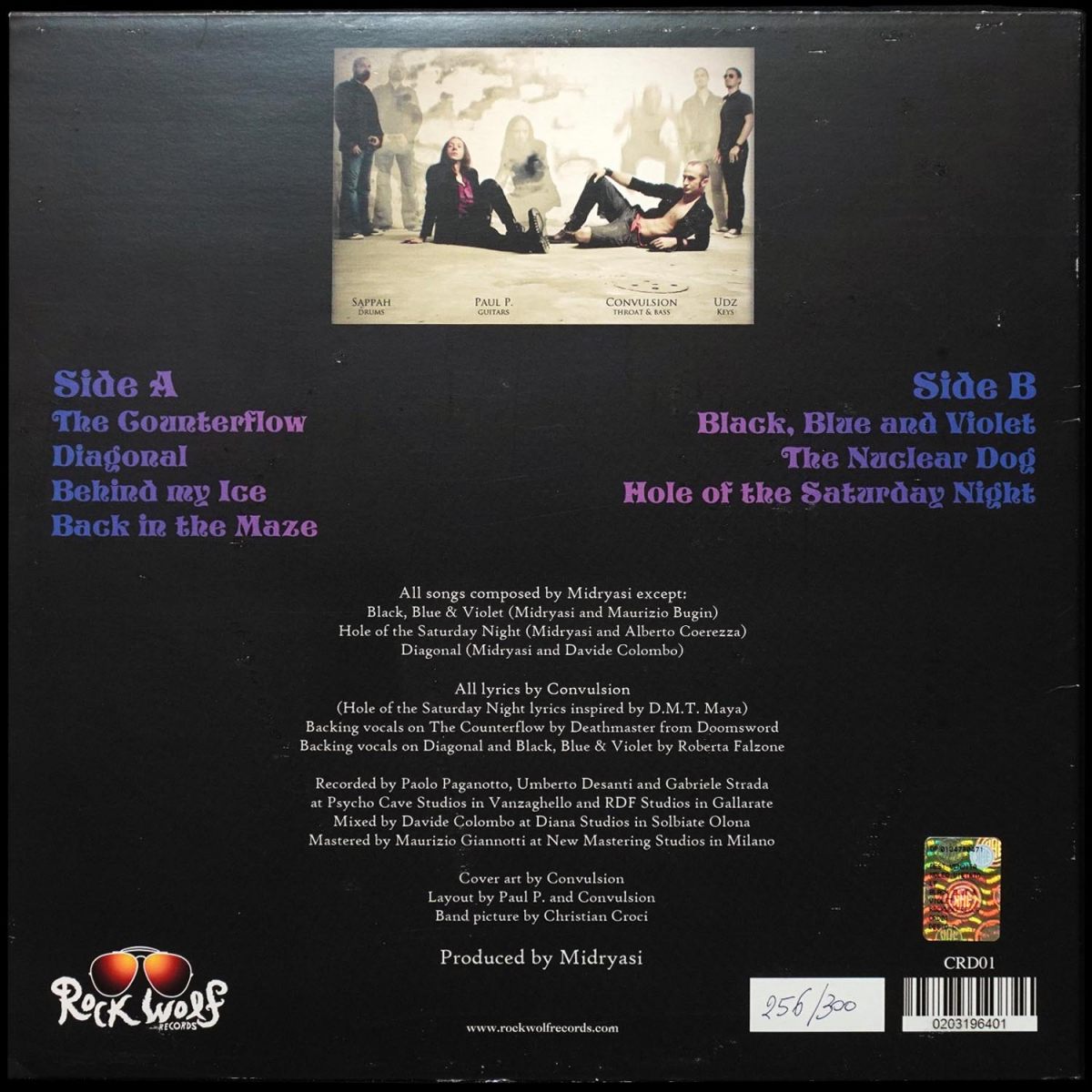 LP Midryasi — Black, Blue & Violet (цветной винил) фото 2