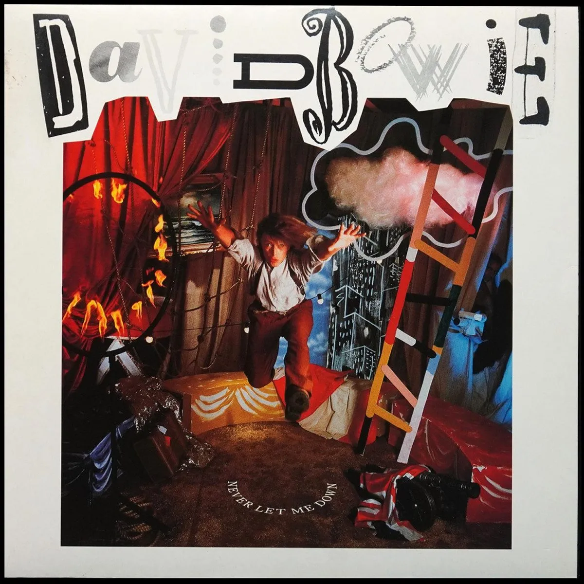 LP David Bowie — Never Let Me Down фото