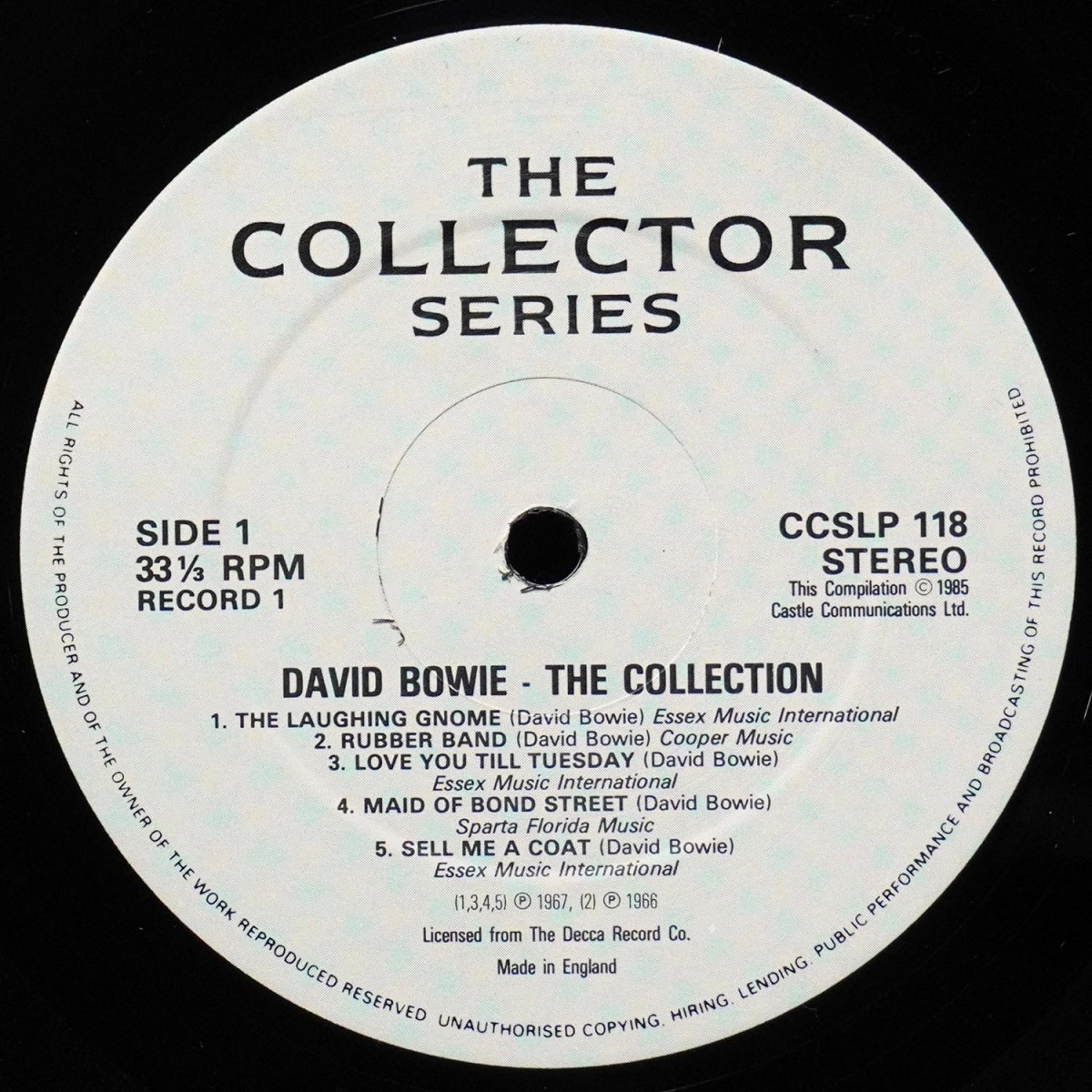 LP David Bowie — Collection (2LP) фото 3