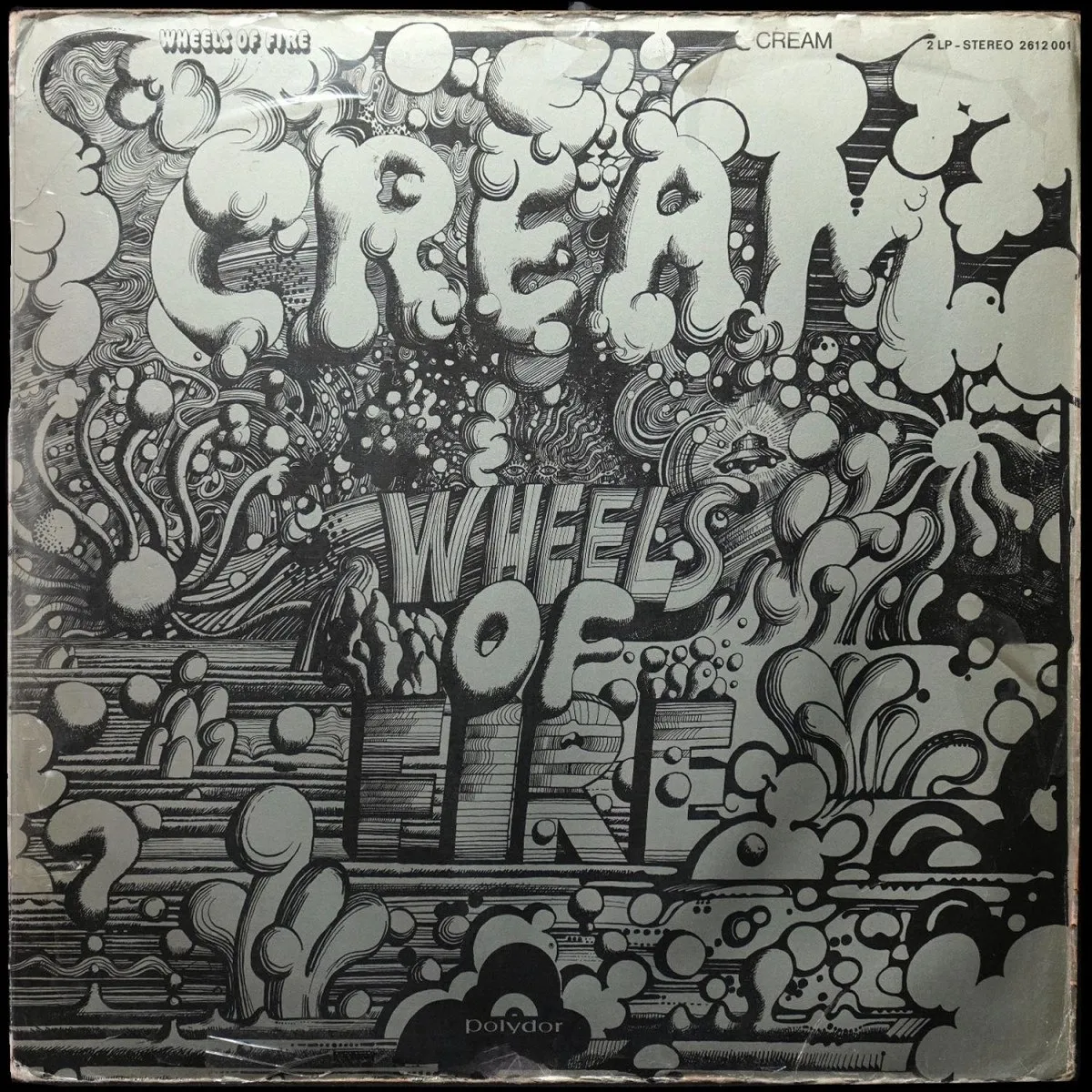 LP Cream — Wheels Of Fire (2LP) фото