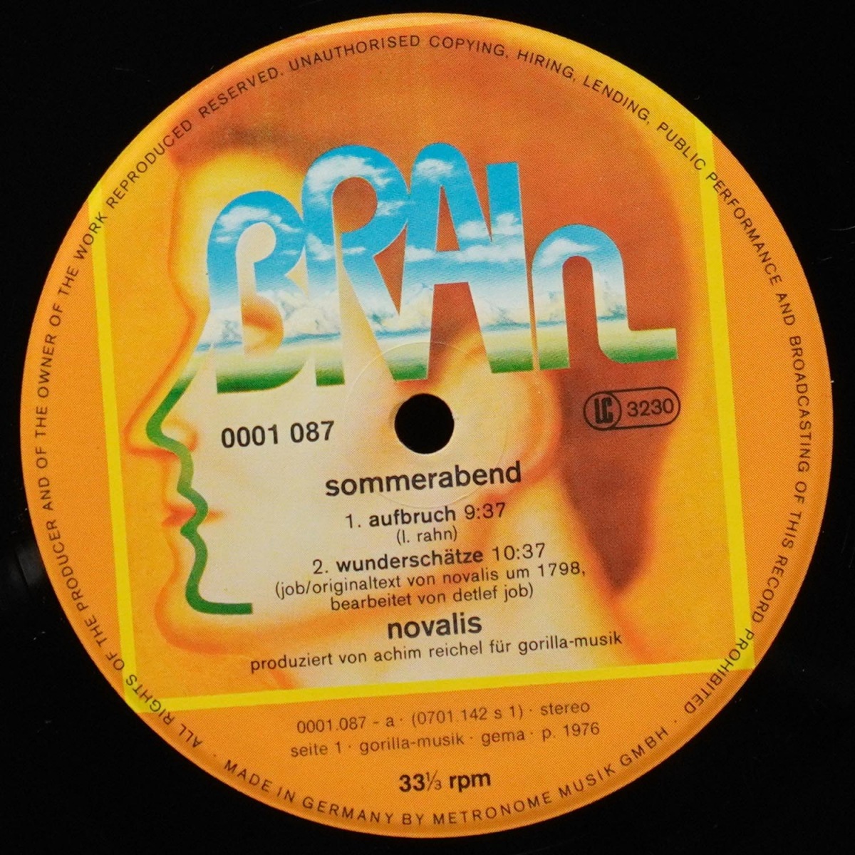 LP Novalis — Sommerabend фото 2