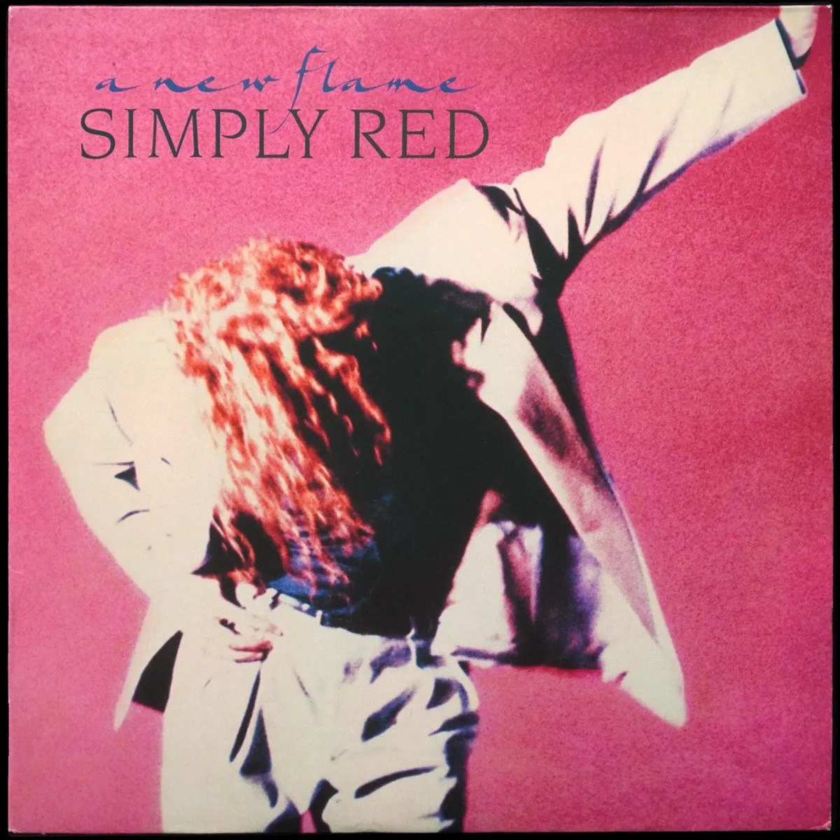 LP Simply Red — A New Flame фото