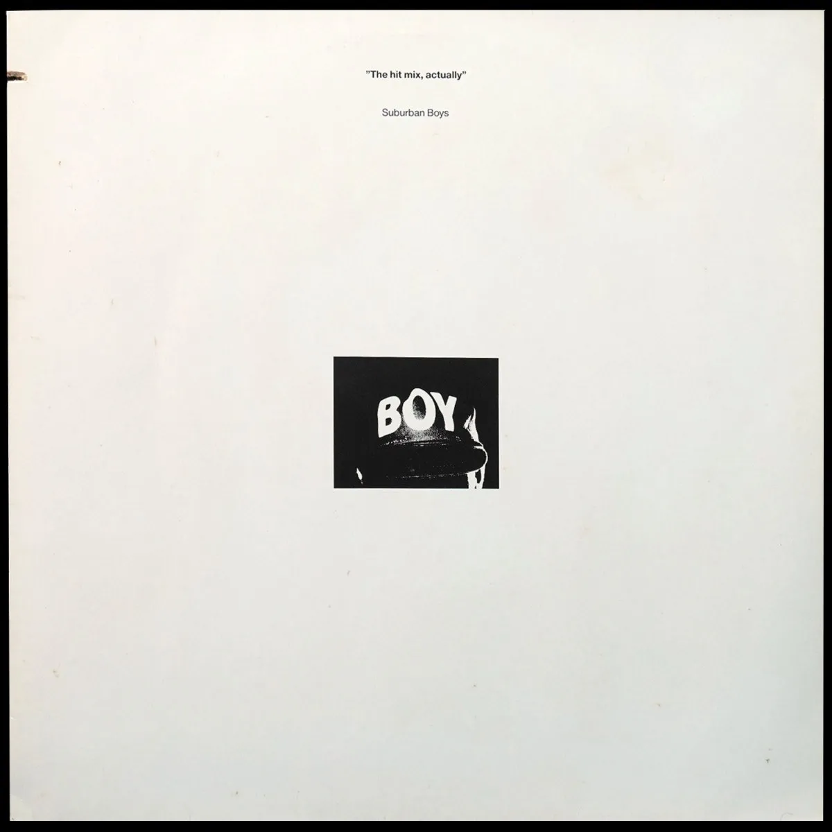 LP Suburban Boys — Hit Mix, Actually фото