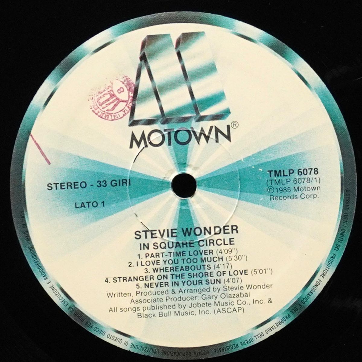 LP Stevie Wonder — In Square Circle (+ буклет) фото 2