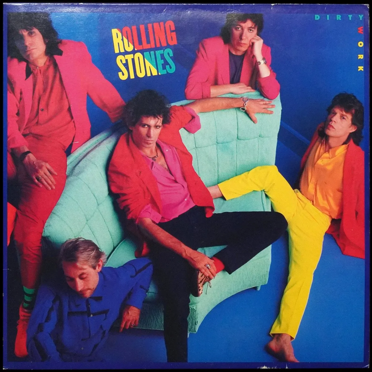 LP Rolling Stones — Dirty Work фото