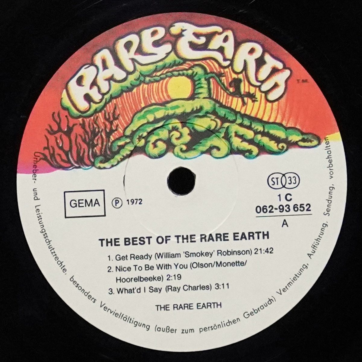 LP Rare Earth — Best Of The Rare Earth фото 3