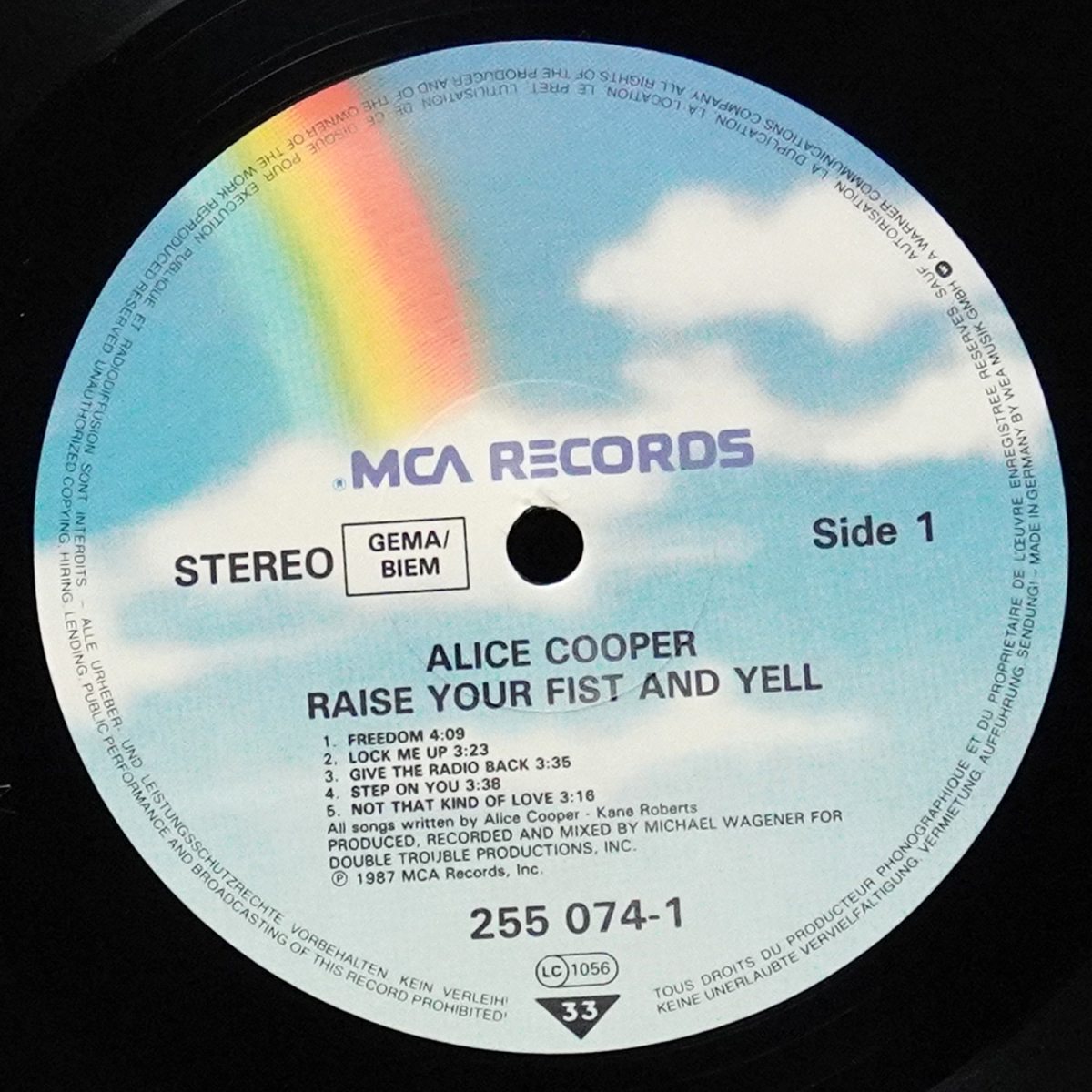 LP Alice Cooper — Raise Your Fist And Yell фото 3