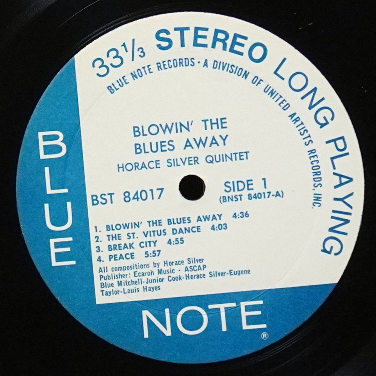 LP Horace Silver Quintet & Trio — Blowin' The Blues Away фото 3