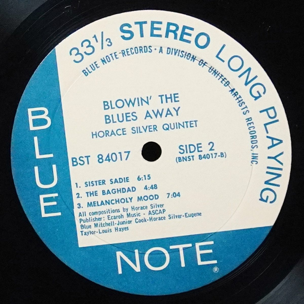 LP Horace Silver Quintet & Trio — Blowin' The Blues Away фото 4