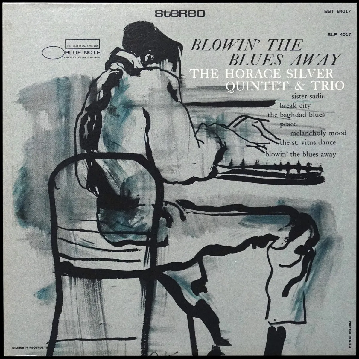 LP Horace Silver Quintet & Trio — Blowin' The Blues Away фото