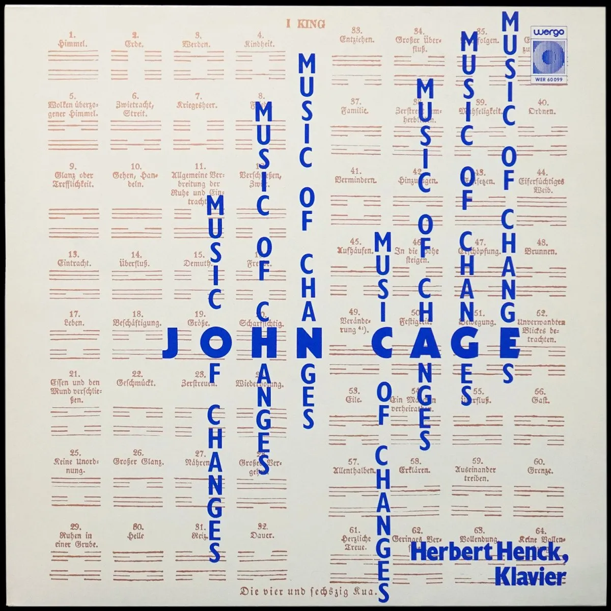 LP Herbert Henck — John Cage: Music Of Changes фото