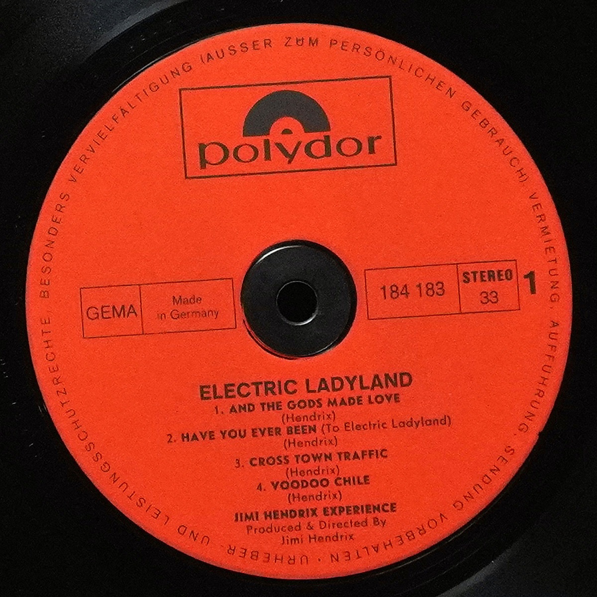 LP Jimi Hendrix Experience — Electric Ladyland (2LP) фото 4