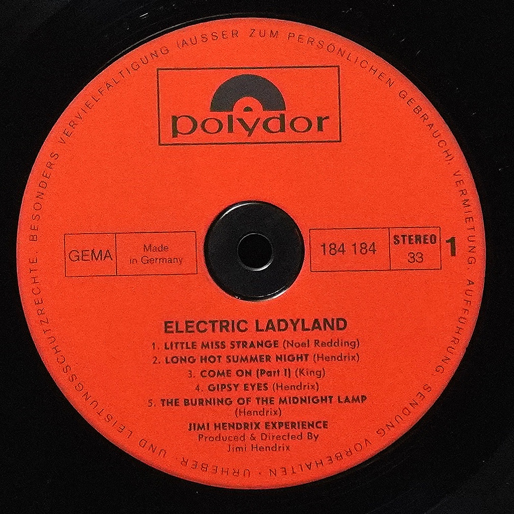 LP Jimi Hendrix Experience — Electric Ladyland (2LP) фото 6