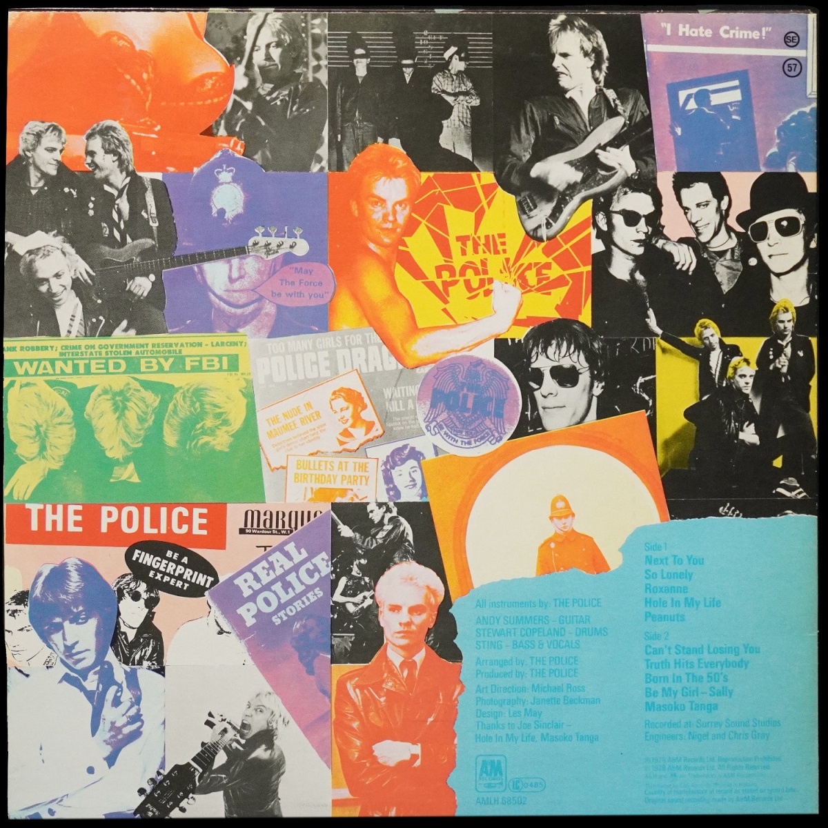 LP Police — Outlandos D'Amour фото 2