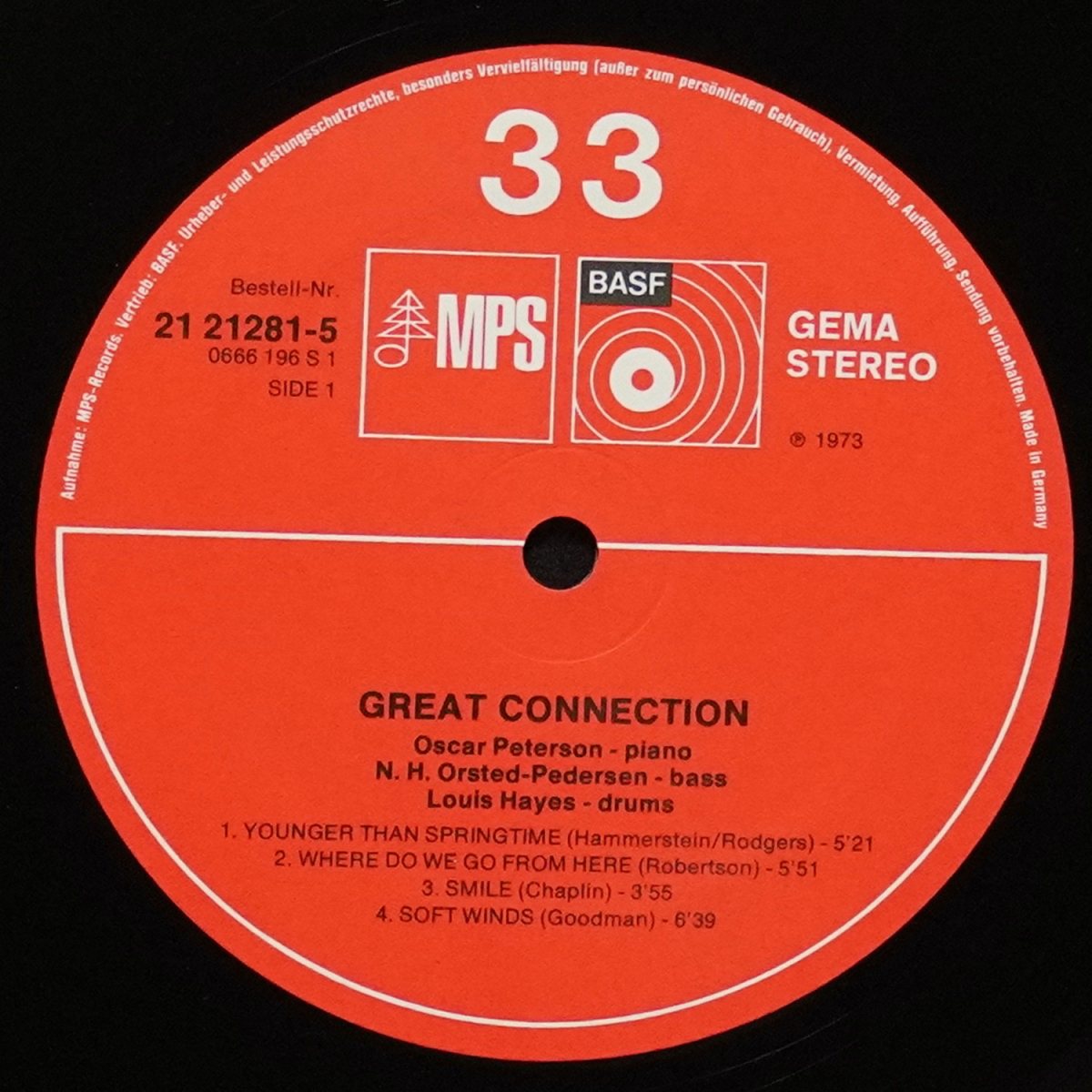 LP Oscar Peterson — Great Connection фото 2