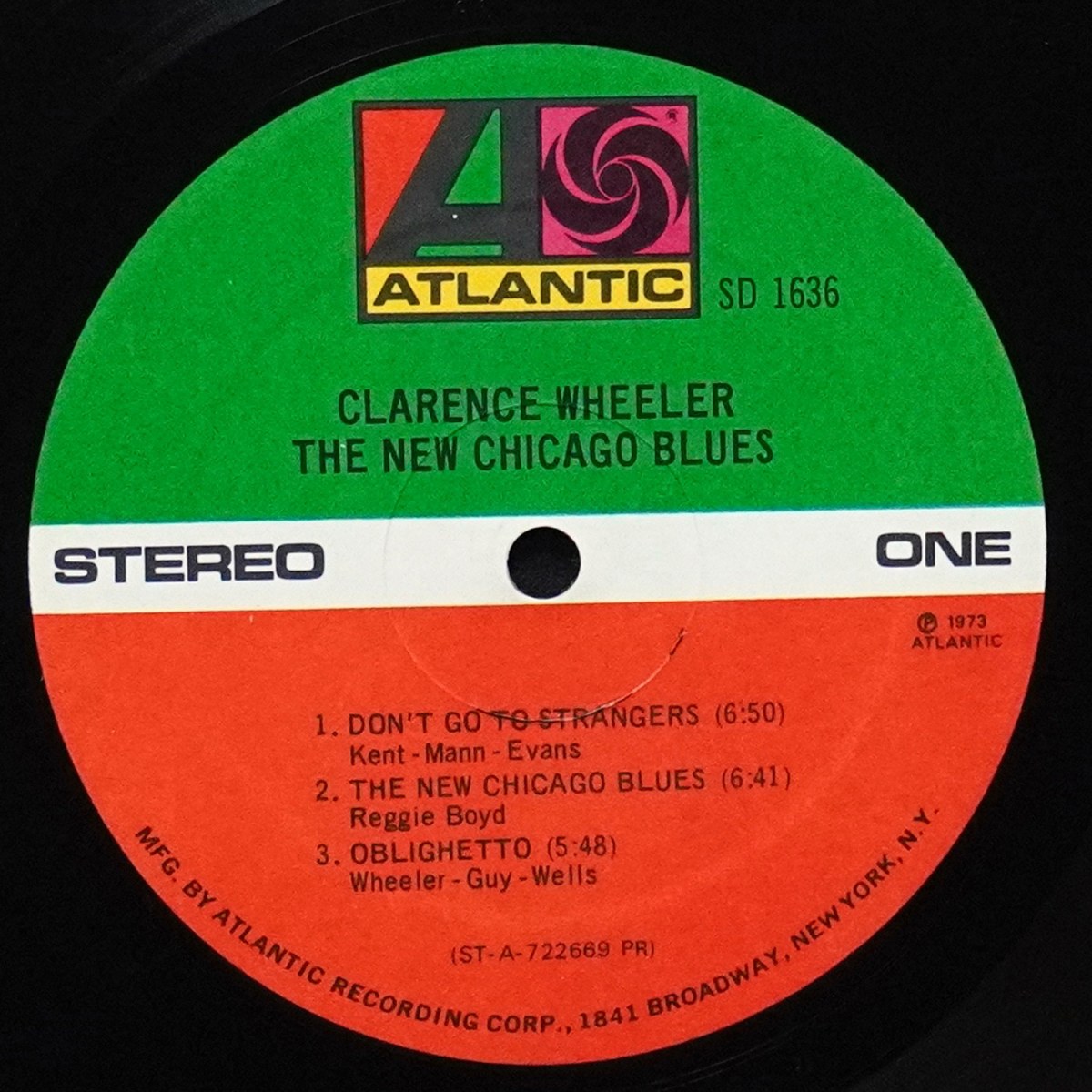 LP Clarence Wheeler — New Chicago Blues фото 2