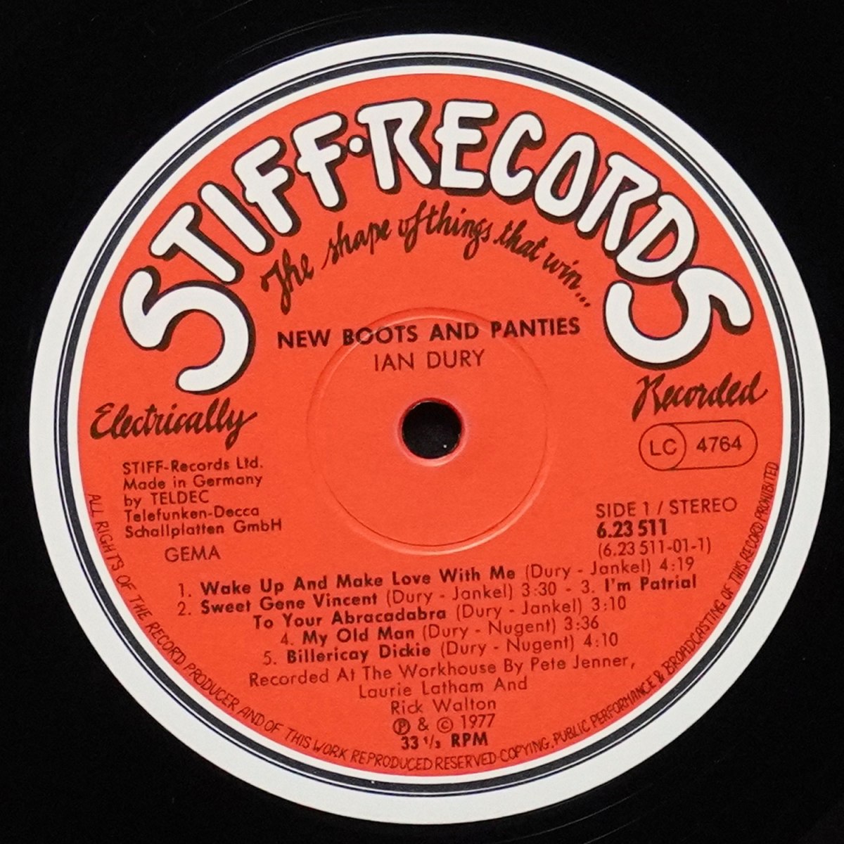 LP Ian Dury — New Boots And Panties!! фото 2