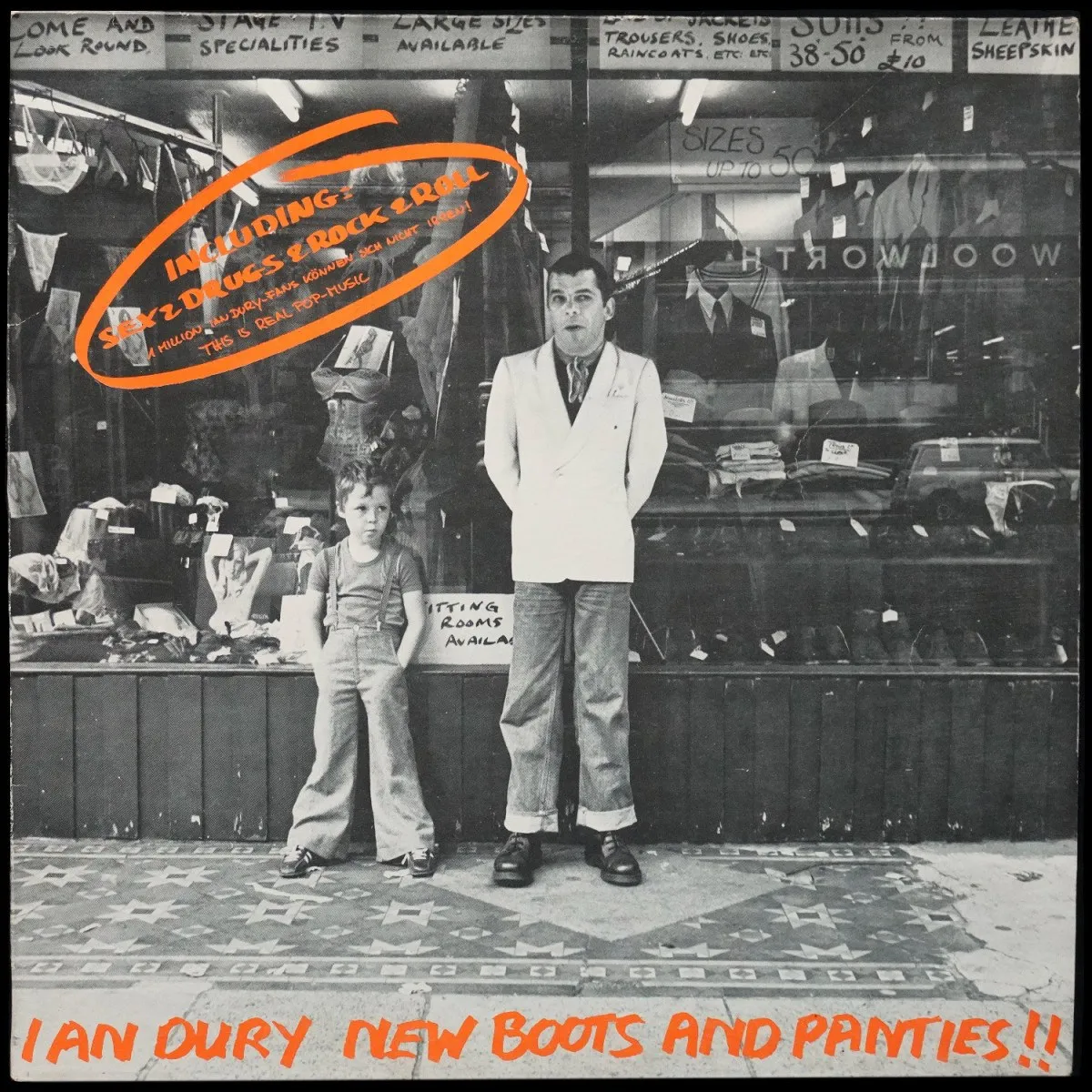 LP Ian Dury — New Boots And Panties!! фото