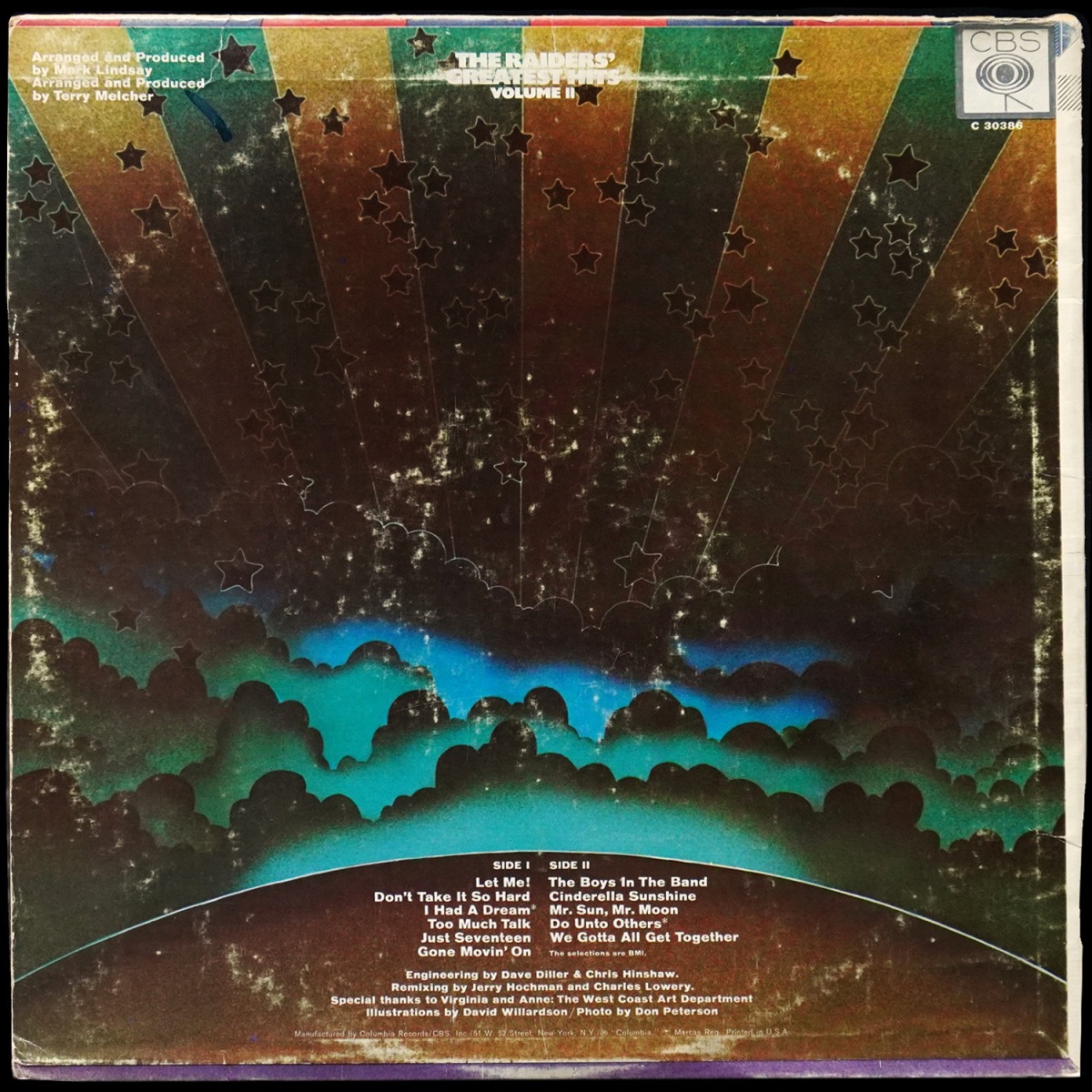 LP Raiders — Raiders' Greatest Hits Volume II фото 3