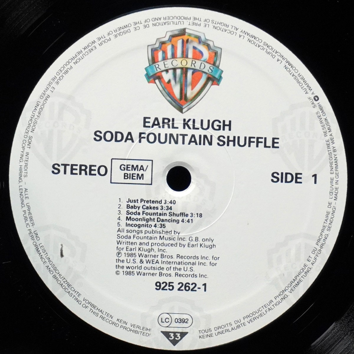 LP Earl Klugh — Soda Fountain Shuffle фото 3
