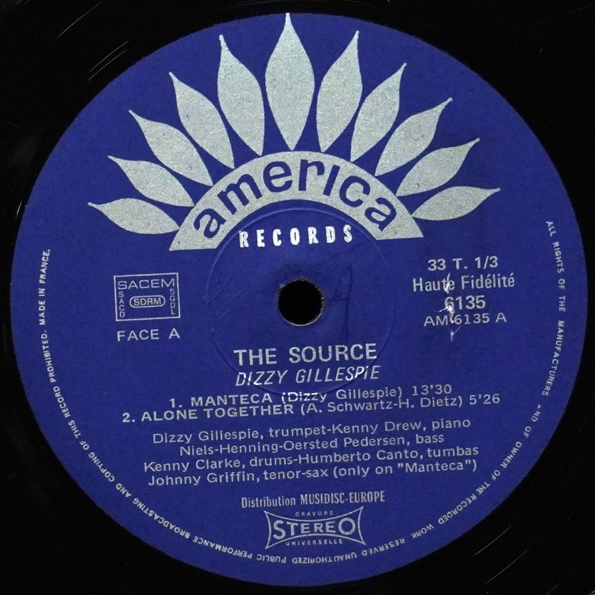 LP Dizzy Gillespie — Source фото 2