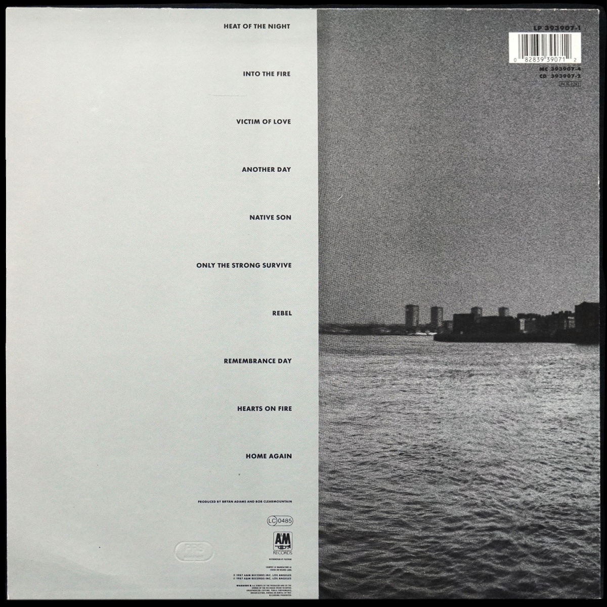 LP Bryan Adams — Into The Fire (+ постер) фото 2