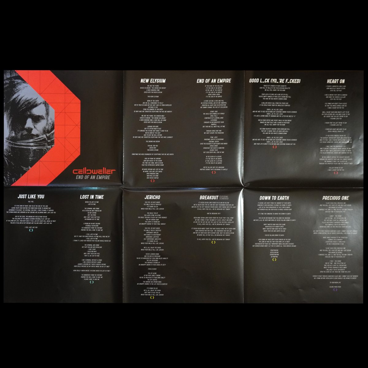 LP Celldweller — End Of An Empire (2LP, цветной винил, + постер) фото 12