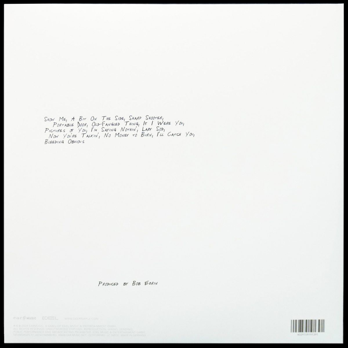 LP Deep Purple — = 1 (2LP, + буклет) фото 2