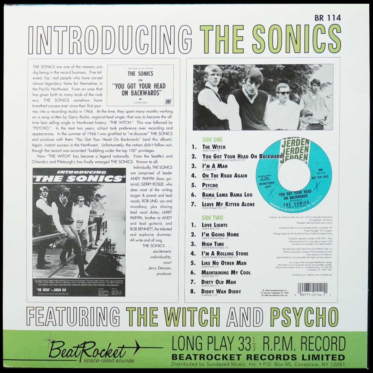 LP Sonics — Introducing The Sonics фото 2