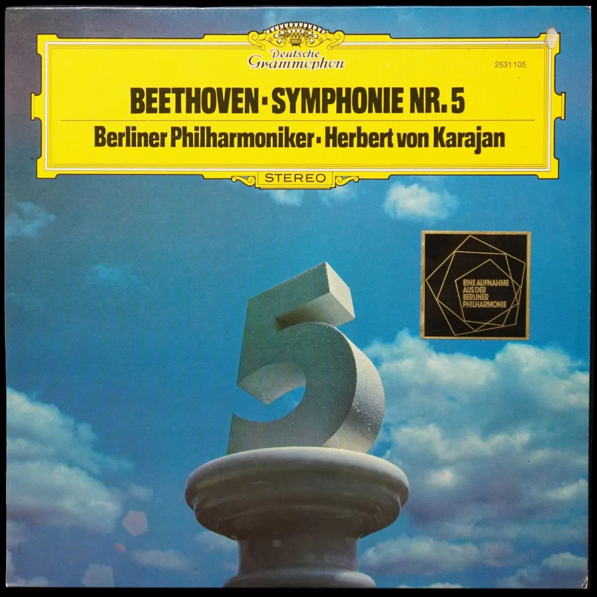 LP Herbert Von Karajan — Beethoven: Symphonie Nr. 5 C-Moll Op. 67 фото