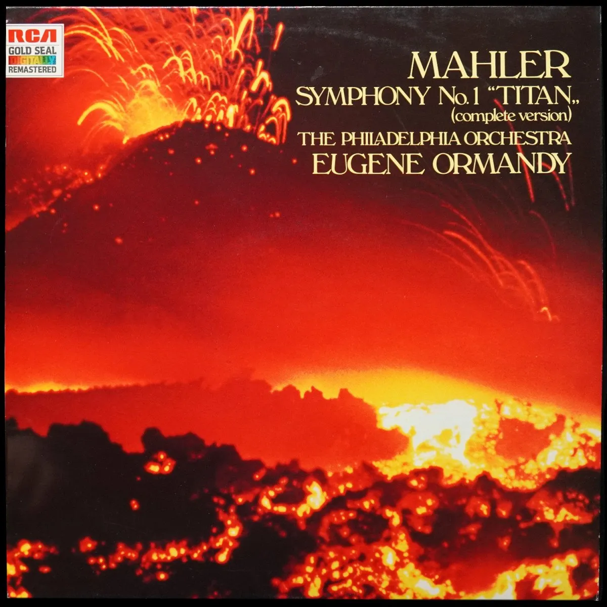 LP Eugene Ormandy — Mahler: Symphony No. 1: With The Long-Lost Original Second Movement, 'Blumine' (Flower Piece) фото