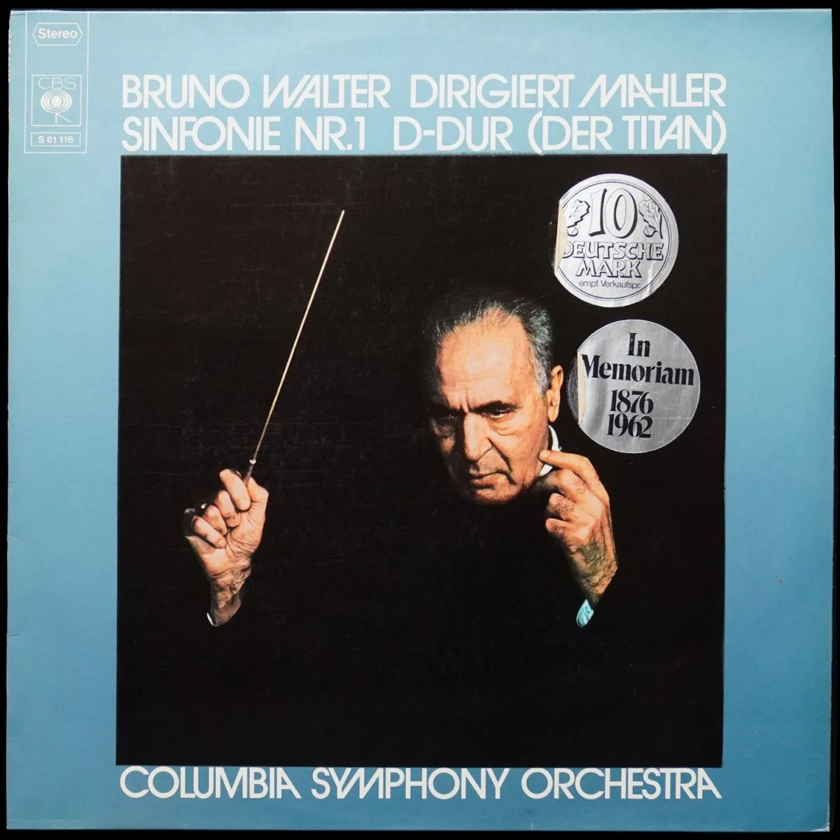 LP Bruno Walter — Mahler: Sinfonie Nr. 1 D-Dur (Der Titan) фото