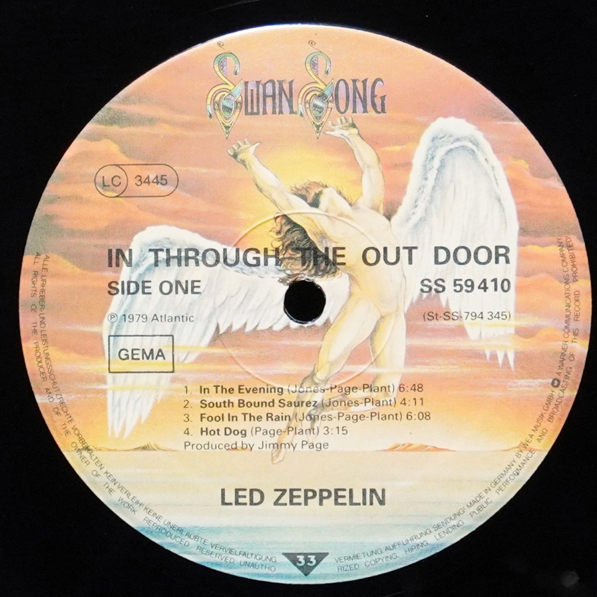 LP Led Zeppelin — In Through The Out Door фото 2