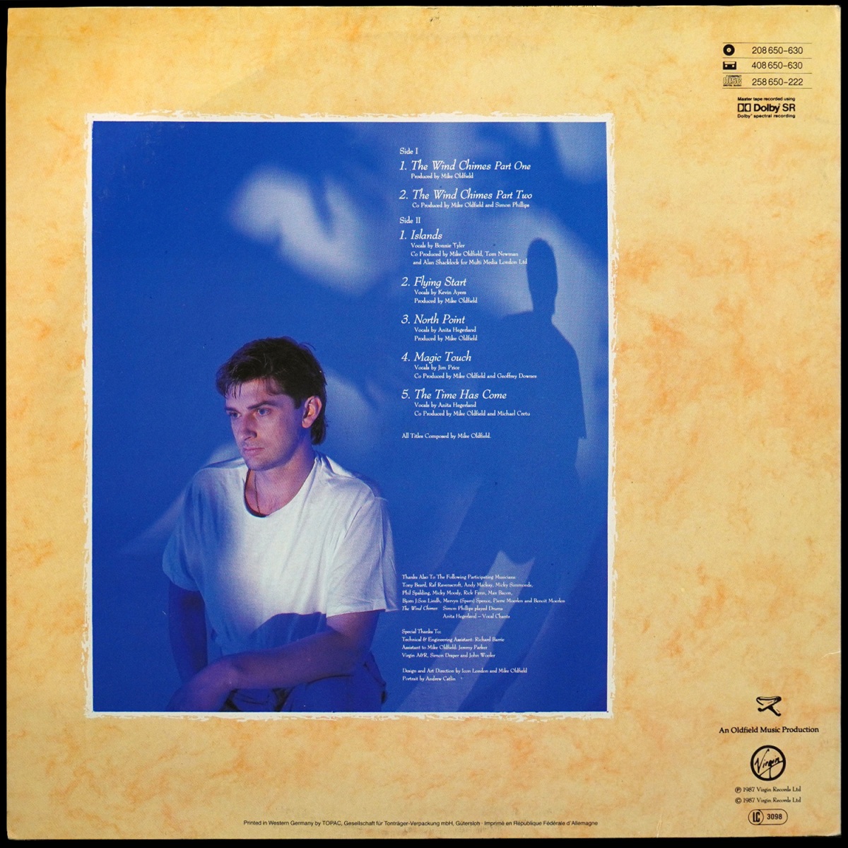 LP Mike Oldfield — Islands фото 2