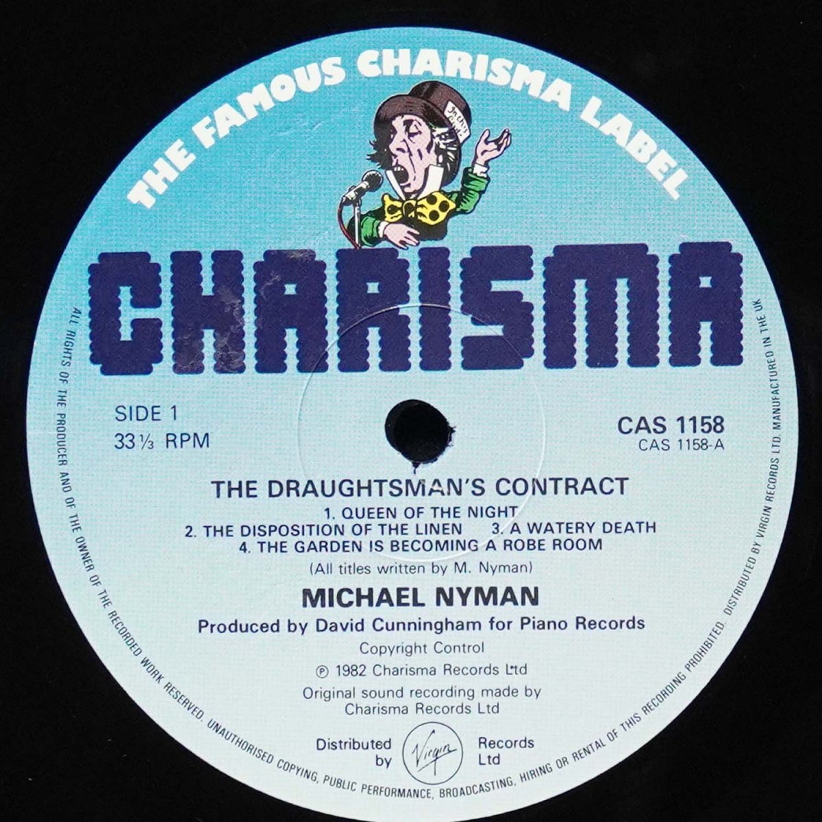 LP Michael Nyman — Draughtsman's Contract фото 3